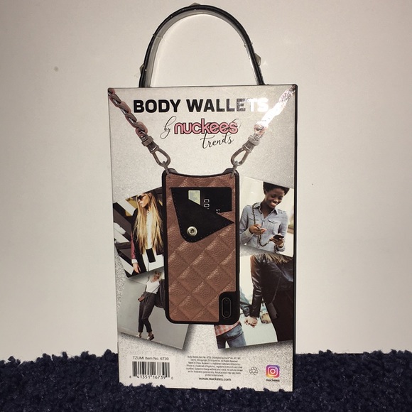 Nuckees BodyWallet | Black | For iPhone X - Picture 5 of 7